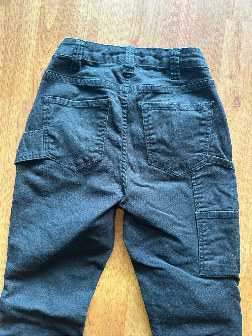 Dovetail Workwear Go To Stretch Canvas Pant on Charcoal Black - Picture 8 of 8